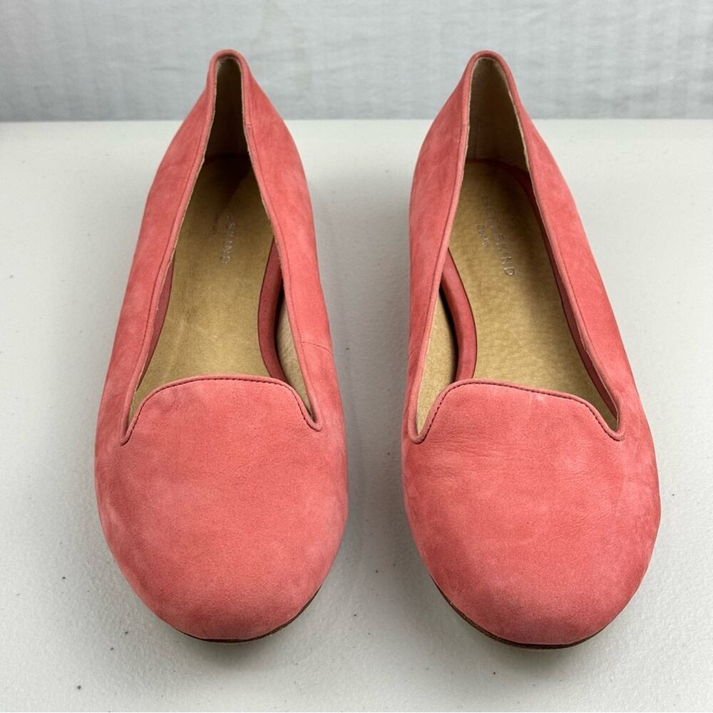 Liebeskind Berlin Pink Flamingo Suede Ballet Flats Women's Size EUR 39 US 8-8.5 - Picture 2 of 10